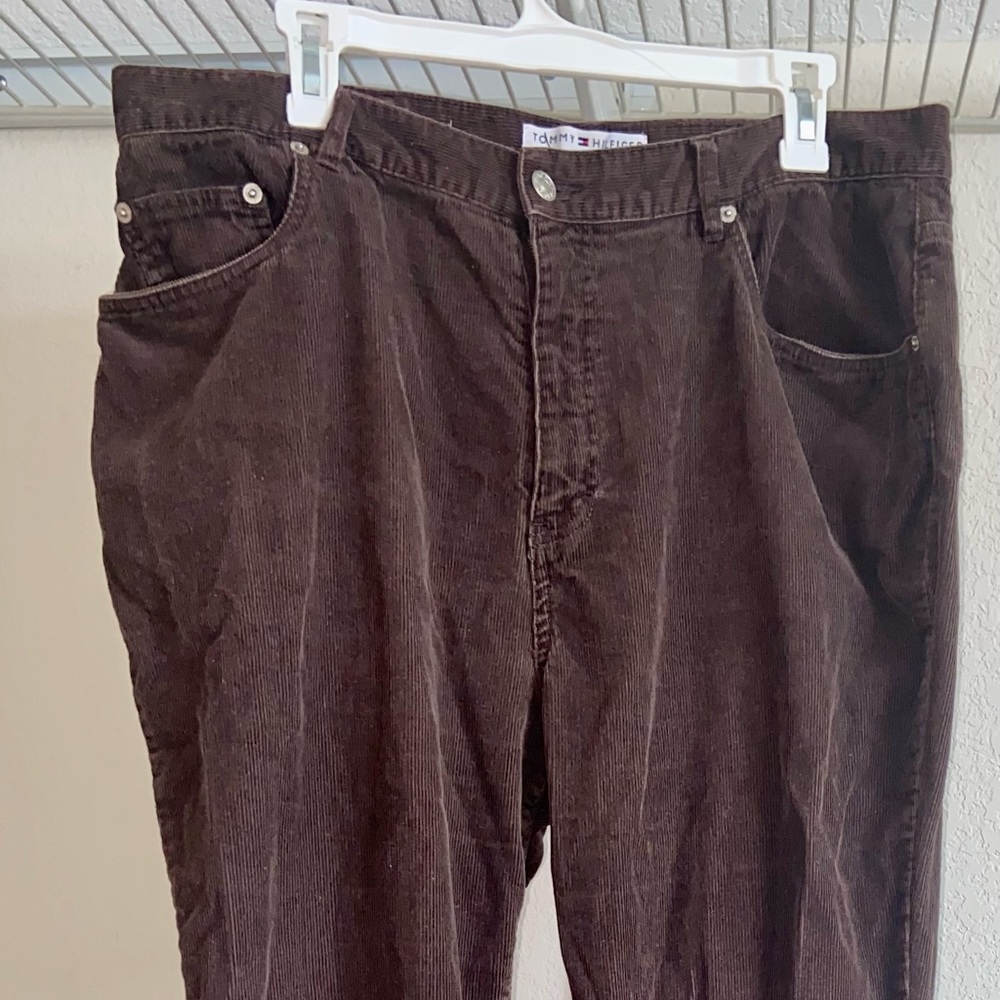 Tommy Hilfiger Brown corduroy  pants.